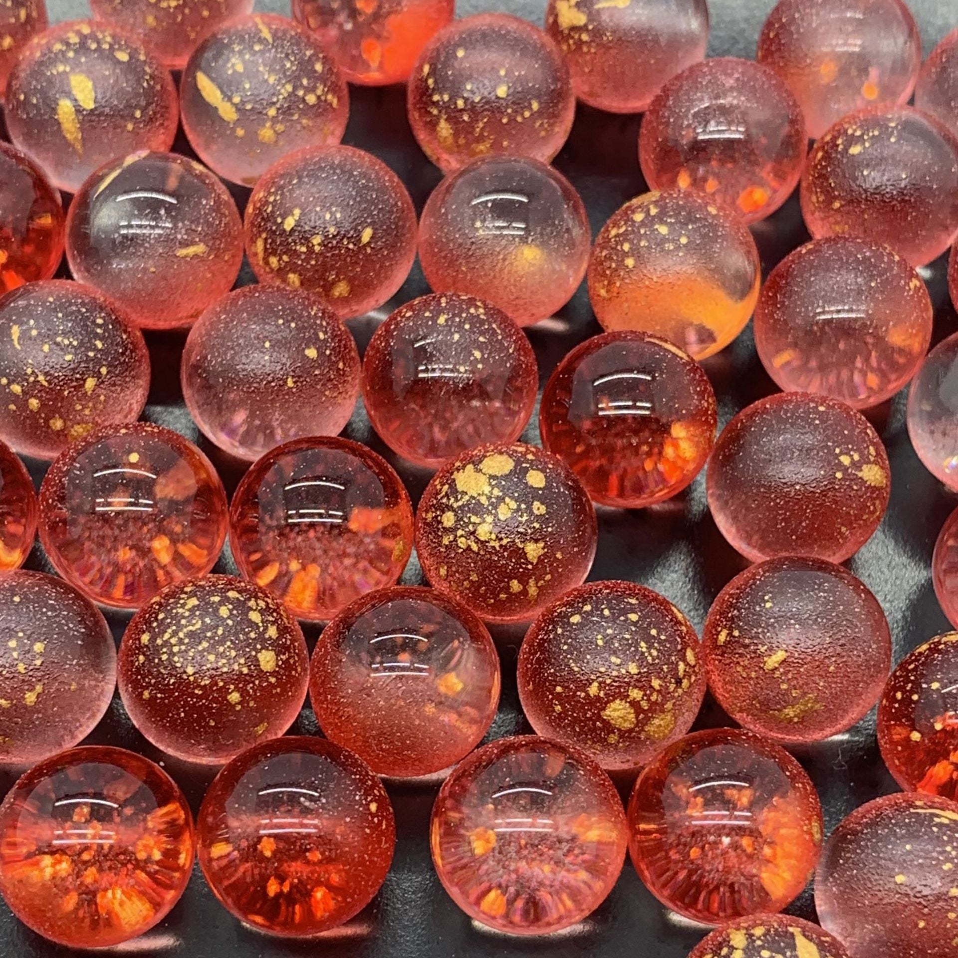 Wholesale 50pcs/pack 12mm Unperforated Glass Beads